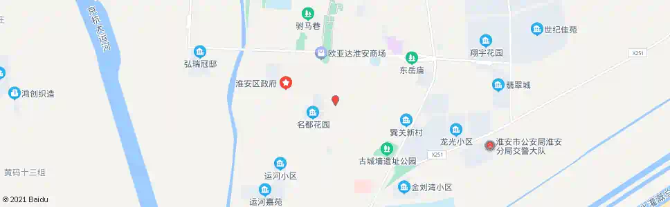 淮安淮海盐化厂_公交站地图_淮安公交_妙搜公交查询2025