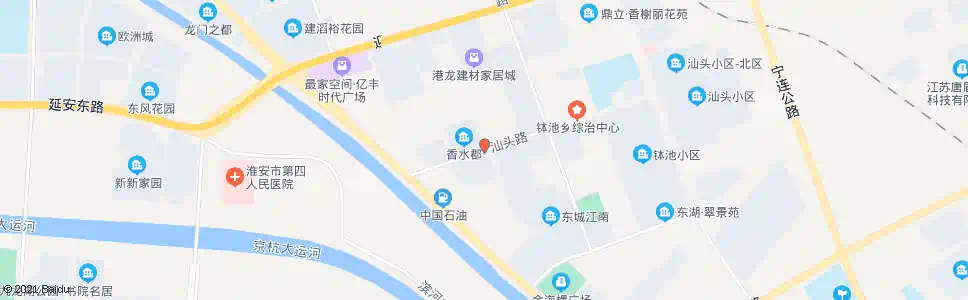淮安汕头东路_公交站地图_淮安公交_妙搜公交查询2025