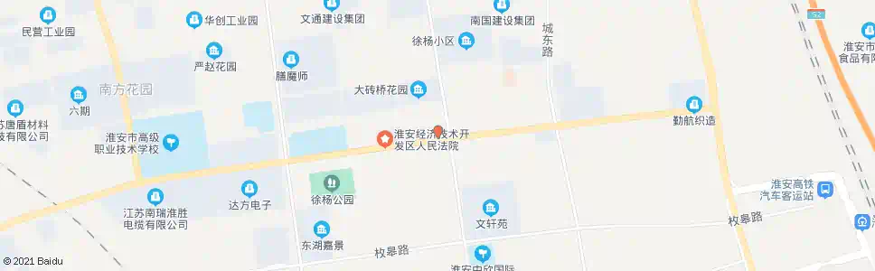 淮安徐杨乡政府_公交站地图_淮安公交_妙搜公交查询2025