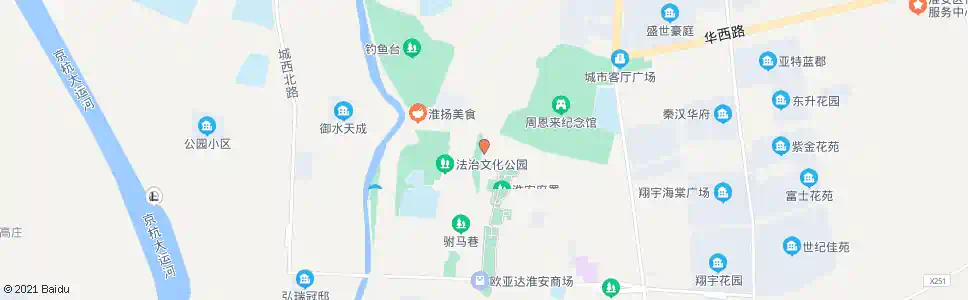 淮安新世纪广场_公交站地图_淮安公交_妙搜公交查询2025