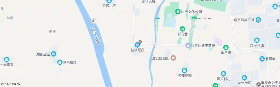 淮安华亭路_公交站地图_淮安公交_妙搜公交查询2025