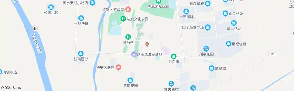 淮安工会_公交站地图_淮安公交_妙搜公交查询2025