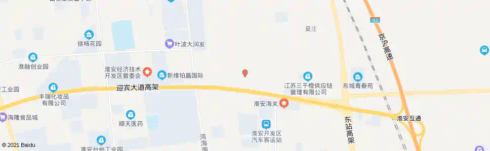 淮安陆庄村_公交站地图_淮安公交_妙搜公交查询2025