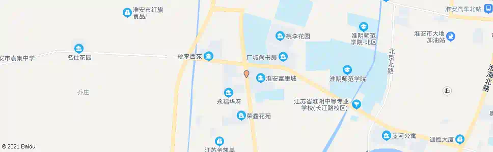 淮安杜庄村_公交站地图_淮安公交_妙搜公交查询2025