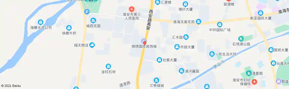 淮安青年路_公交站地图_淮安公交_妙搜公交查询2025