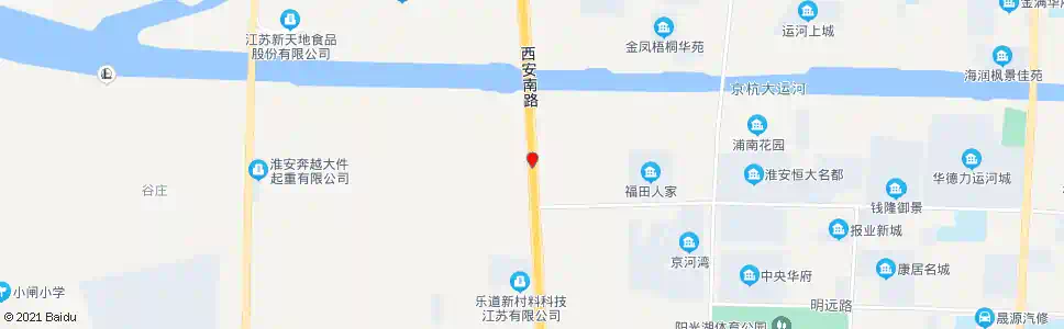 淮安淮钢新区_公交站地图_淮安公交_妙搜公交查询2025