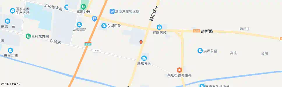 淮安长城加油站_公交站地图_淮安公交_妙搜公交查询2025