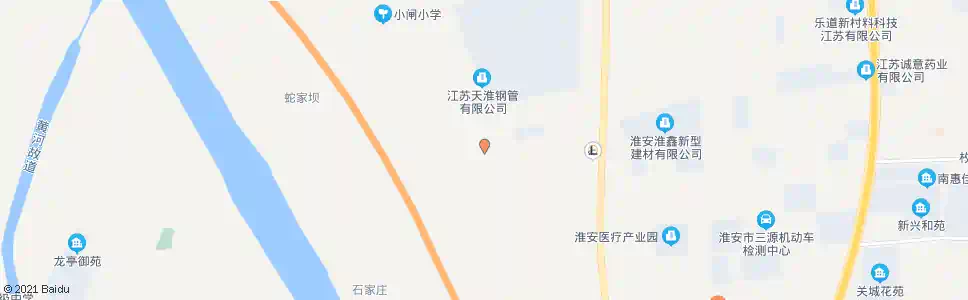 淮安二河桥_公交站地图_淮安公交_妙搜公交查询2025