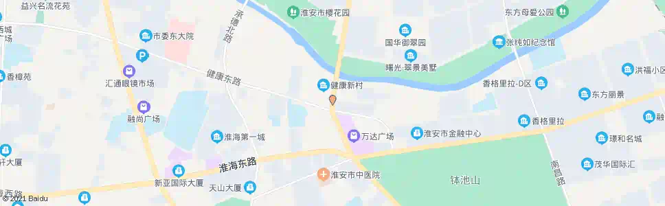 淮安中山医院_公交站地图_淮安公交_妙搜公交查询2025