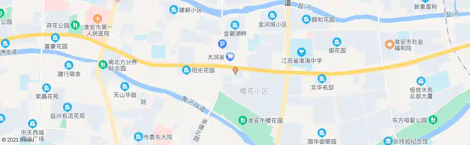 淮安盛祥苑小区_公交站地图_淮安公交_妙搜公交查询2025