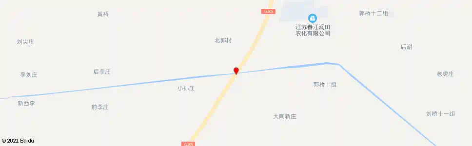 淮安北郭桥_公交站地图_淮安公交_妙搜公交查询2025