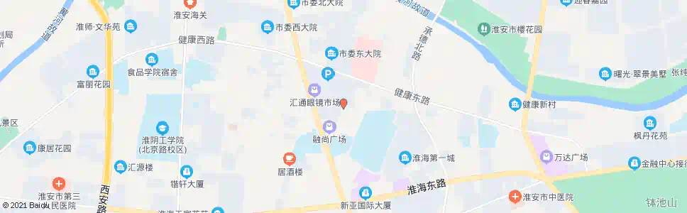 淮安银川路_公交站地图_淮安公交_妙搜公交查询2025