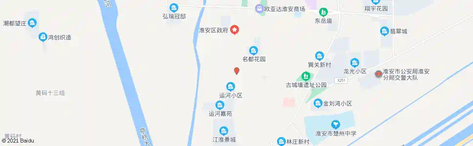 淮安卫巷_公交站地图_淮安公交_妙搜公交查询2025