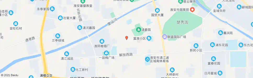 淮安淮剧团_公交站地图_淮安公交_妙搜公交查询2025