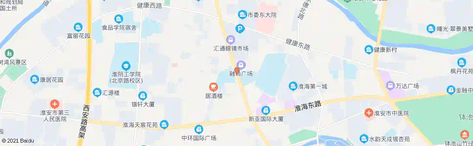 淮安清中_公交站地图_淮安公交_妙搜公交查询2025