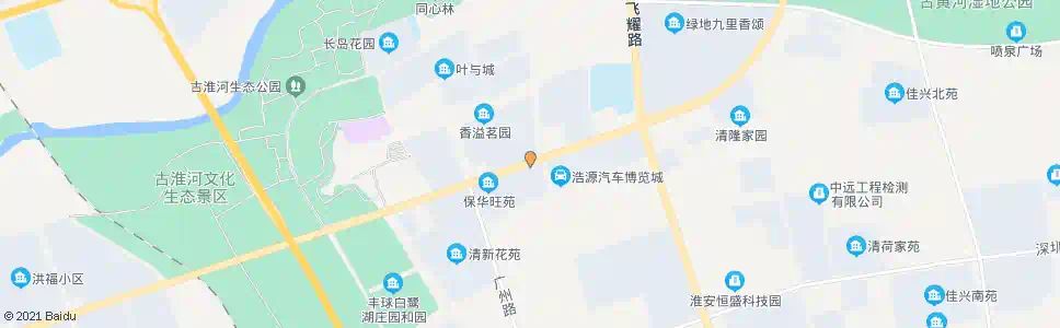 淮安清河新区管委会_公交站地图_淮安公交_妙搜公交查询2025