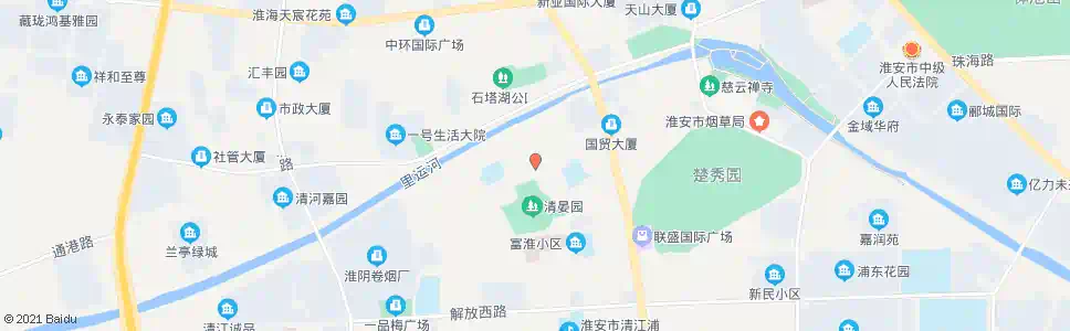 淮安西大街_公交站地图_淮安公交_妙搜公交查询2025