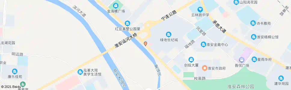 淮安板闸桥_公交站地图_淮安公交_妙搜公交查询2025