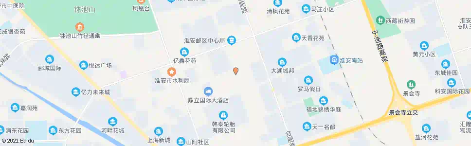 淮安威海路_公交站地图_淮安公交_妙搜公交查询2025