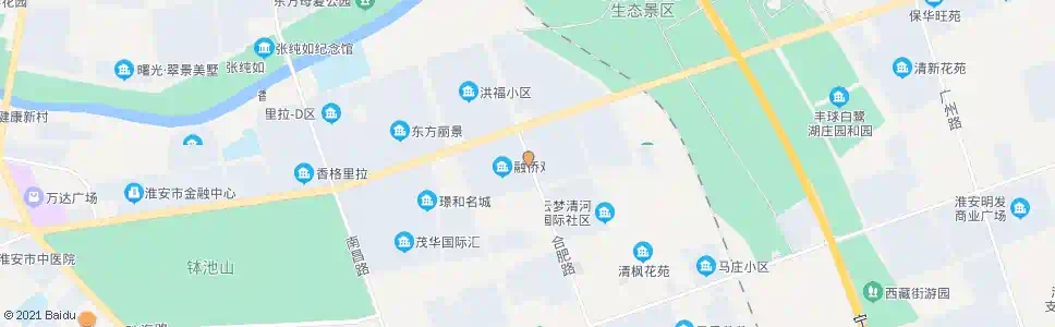 淮安合肥南路_公交站地图_淮安公交_妙搜公交查询2025