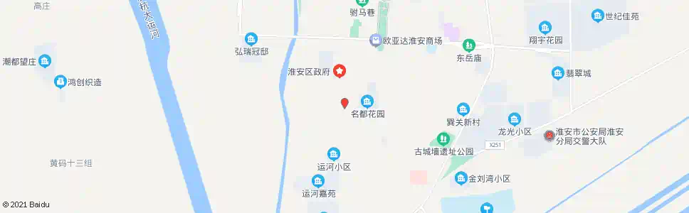 淮安水利局_公交站地图_淮安公交_妙搜公交查询2025