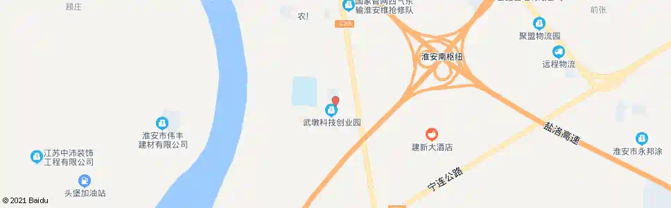 淮安武墩_公交站地图_淮安公交_妙搜公交查询2025