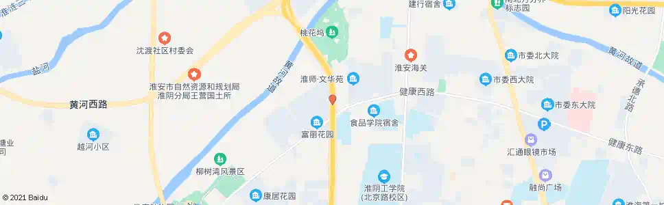 淮安富丽花园东门_公交站地图_淮安公交_妙搜公交查询2025