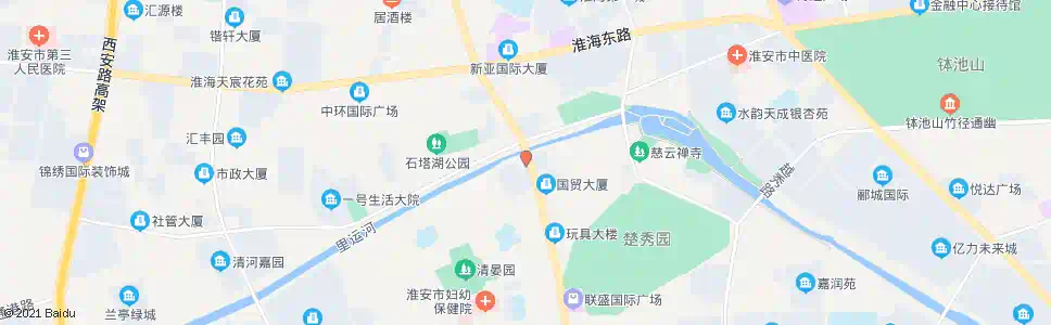 淮安电子市场_公交站地图_淮安公交_妙搜公交查询2025