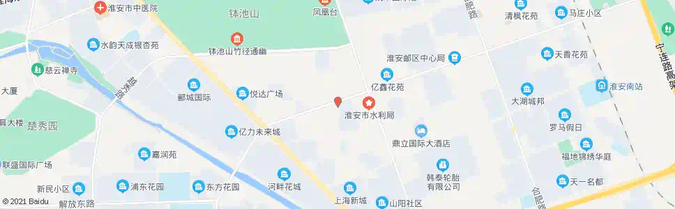 淮安苏州路(珠海路)_公交站地图_淮安公交_妙搜公交查询2025