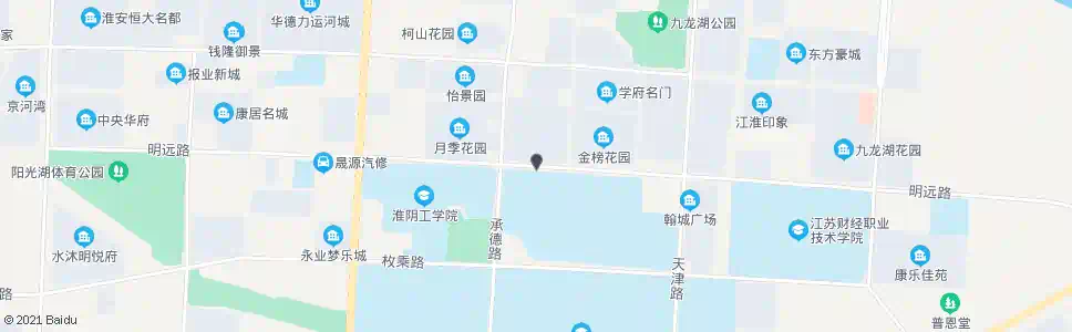 淮安学林雅苑_公交站地图_淮安公交_妙搜公交查询2025