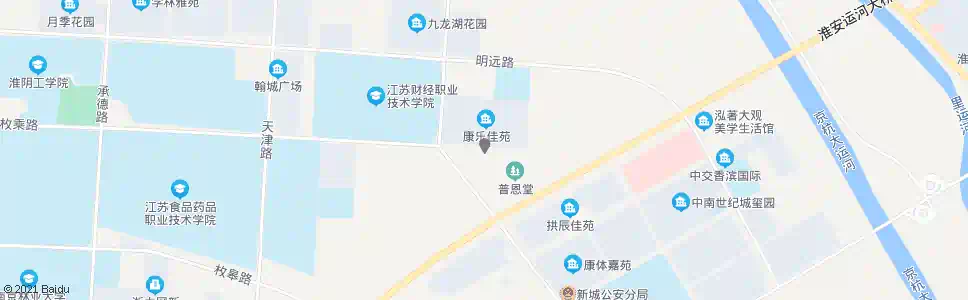 淮安枚乘东路_公交站地图_淮安公交_妙搜公交查询2025