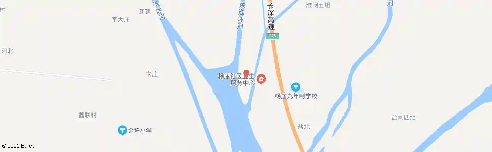 淮安杨庄_公交站地图_淮安公交_妙搜公交查询2025