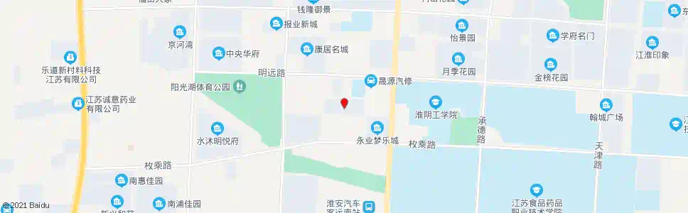 淮安清浦区政府_公交站地图_淮安公交_妙搜公交查询2025