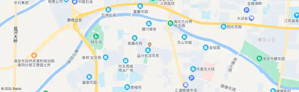 淮安清河北路_公交站地图_淮安公交_妙搜公交查询2025