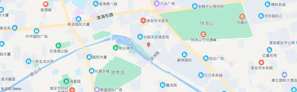 淮安水韵天成_公交站地图_淮安公交_妙搜公交查询2025