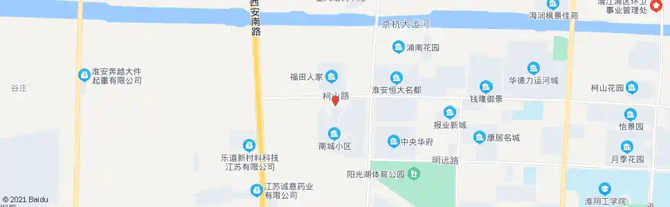 淮安勘测院_公交站地图_淮安公交_妙搜公交查询2025