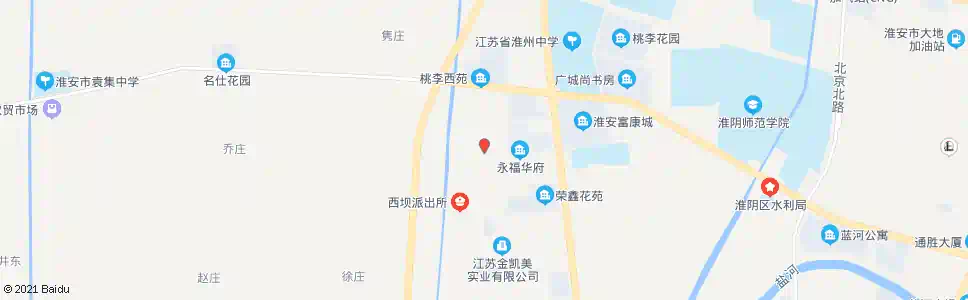 淮安公安监管中心_公交站地图_淮安公交_妙搜公交查询2025