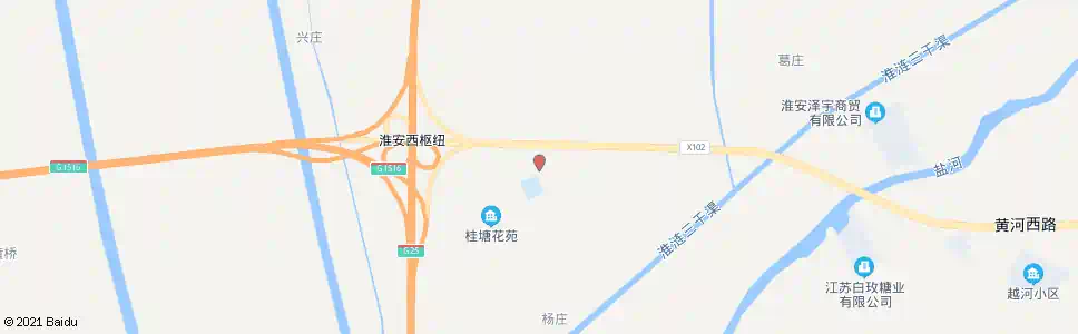淮安宿淮高速_公交站地图_淮安公交_妙搜公交查询2025