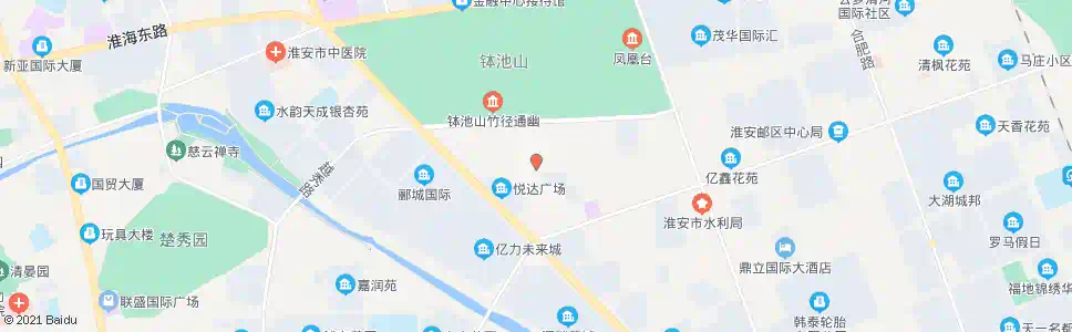 淮安经二路_公交站地图_淮安公交_妙搜公交查询2025