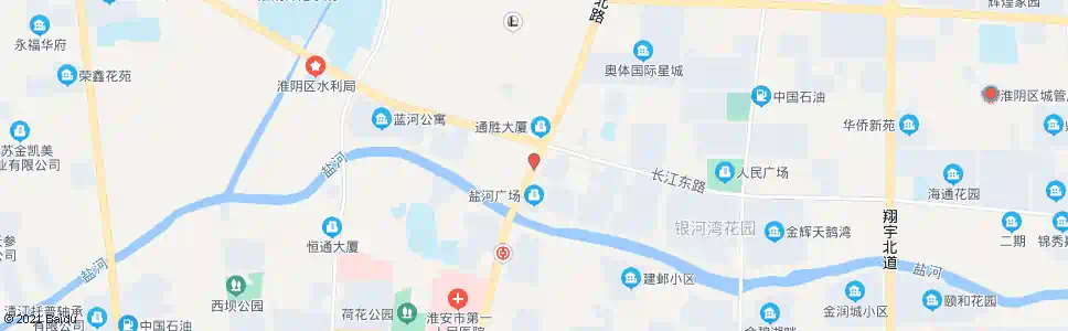 淮安苏北市场_公交站地图_淮安公交_妙搜公交查询2025