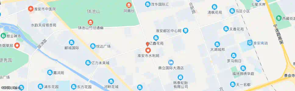 淮安南昌路_公交站地图_淮安公交_妙搜公交查询2025