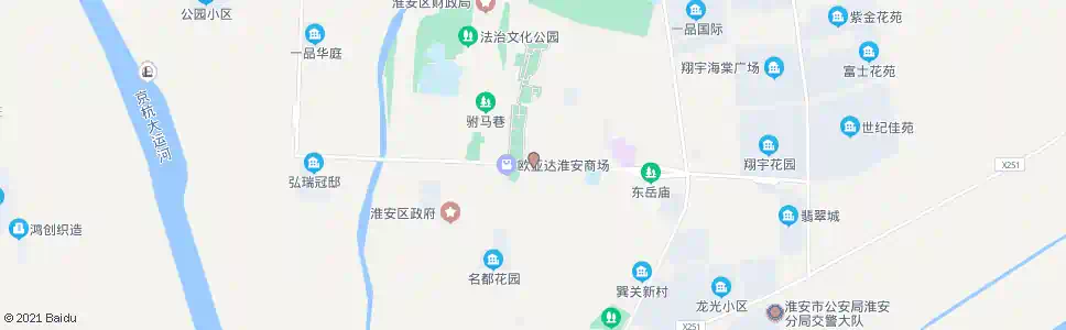 淮安镇淮楼_公交站地图_淮安公交_妙搜公交查询2025