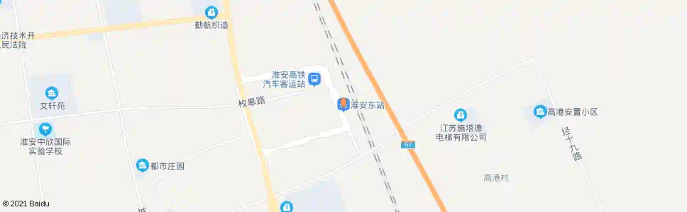淮安楚州商城_公交站地图_淮安公交_妙搜公交查询2025