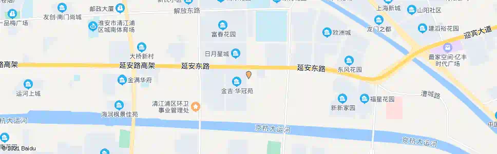淮安清安村_公交站地图_淮安公交_妙搜公交查询2025