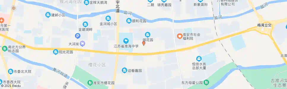 淮安双和村_公交站地图_淮安公交_妙搜公交查询2025