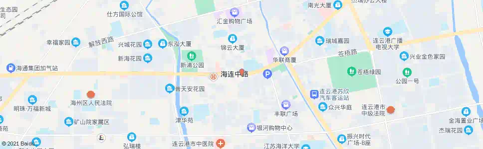 连云港天然居(BRT)_公交站地图_连云港公交_妙搜公交查询2025