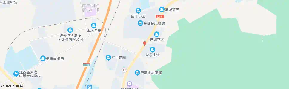 连云港平山小区_公交站地图_连云港公交_妙搜公交查询2025