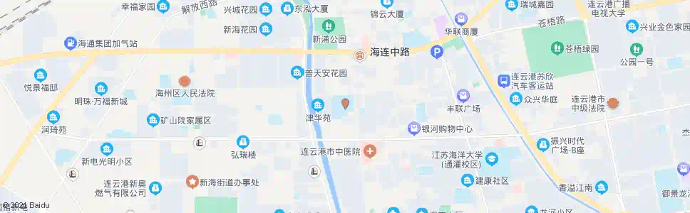 连云港新海实验中学_公交站地图_连云港公交_妙搜公交查询2025