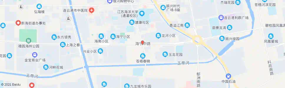 连云港秦东门大街通灌路(南)_公交站地图_连云港公交_妙搜公交查询2025