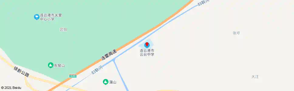 连云港云台中学_公交站地图_连云港公交_妙搜公交查询2025